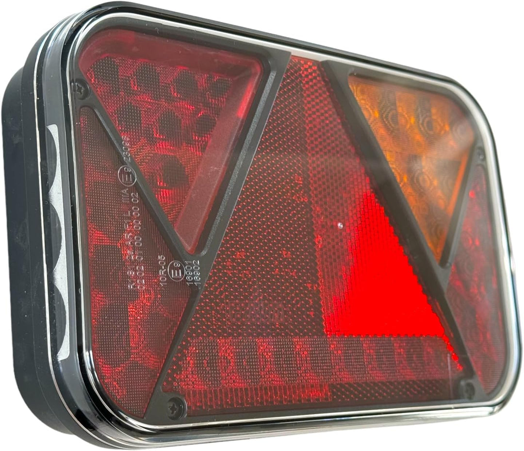 Anhängerbeleuchtung SET LED Rückleuchten 12V LED Umrissleuchten 7 polig Kabel 5,3 m