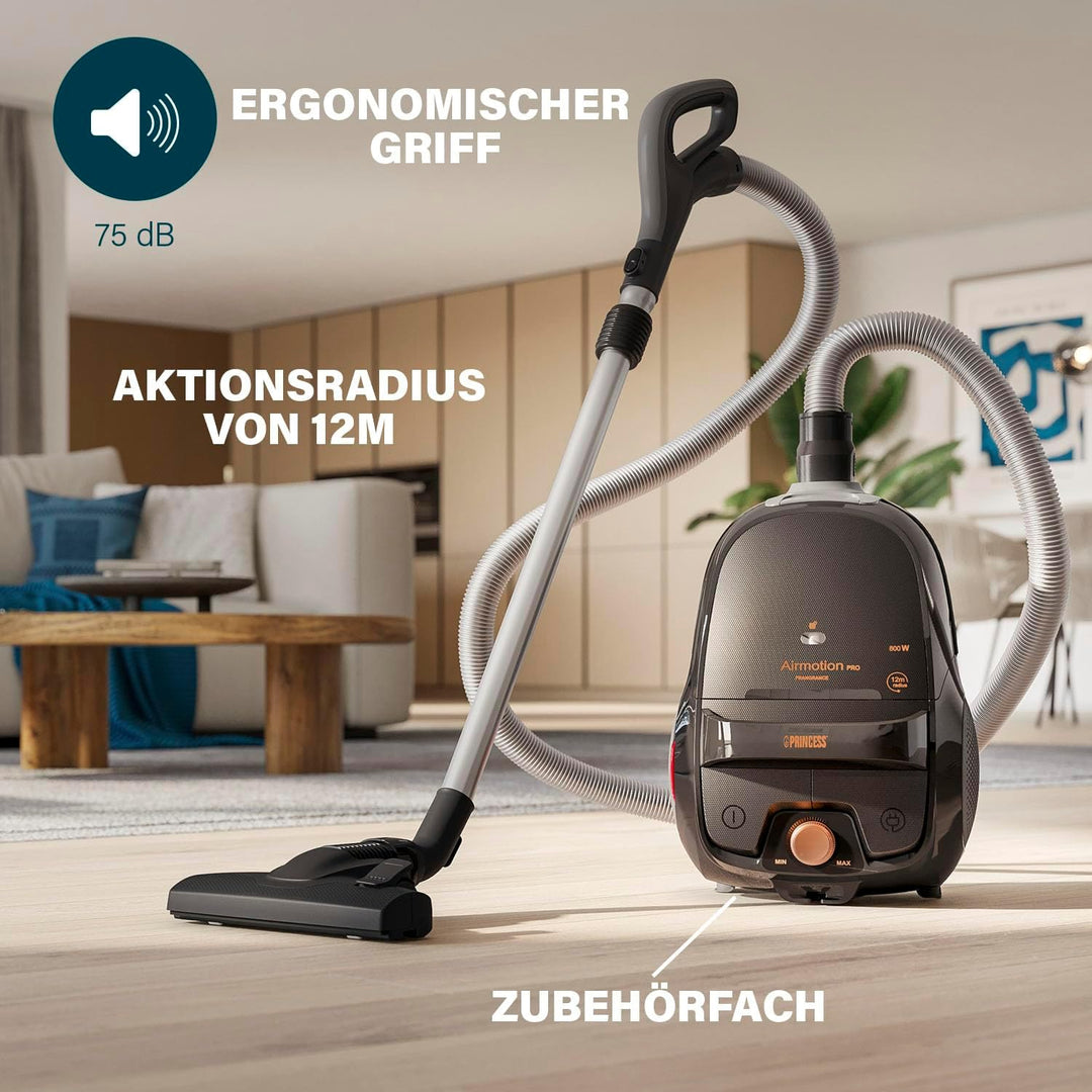 Princess Airmotion Pro, Duftfunktion für frische Luft, Leicht & Kompakt & grosses Volumen 4L, wendig