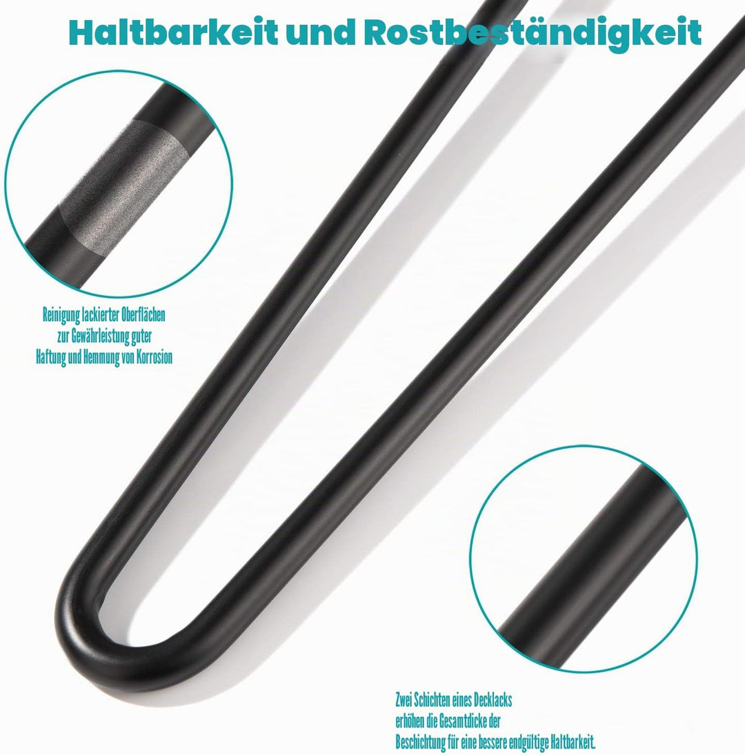 6 Zoll Haarnadel Beine, Heavy Duty Metal Tischbeine für Schrank, Kleiderschrank, TV-Schränke, Schubl