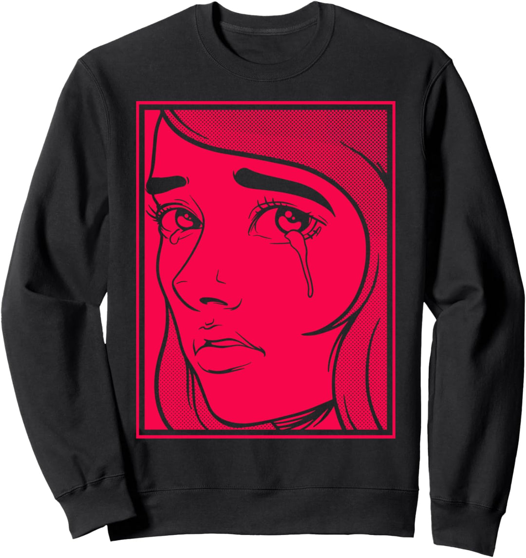 Sad E-Girl Aesthetic | E-Boy Sad Boy Girl Soft Grunge Teen Sweatshirt