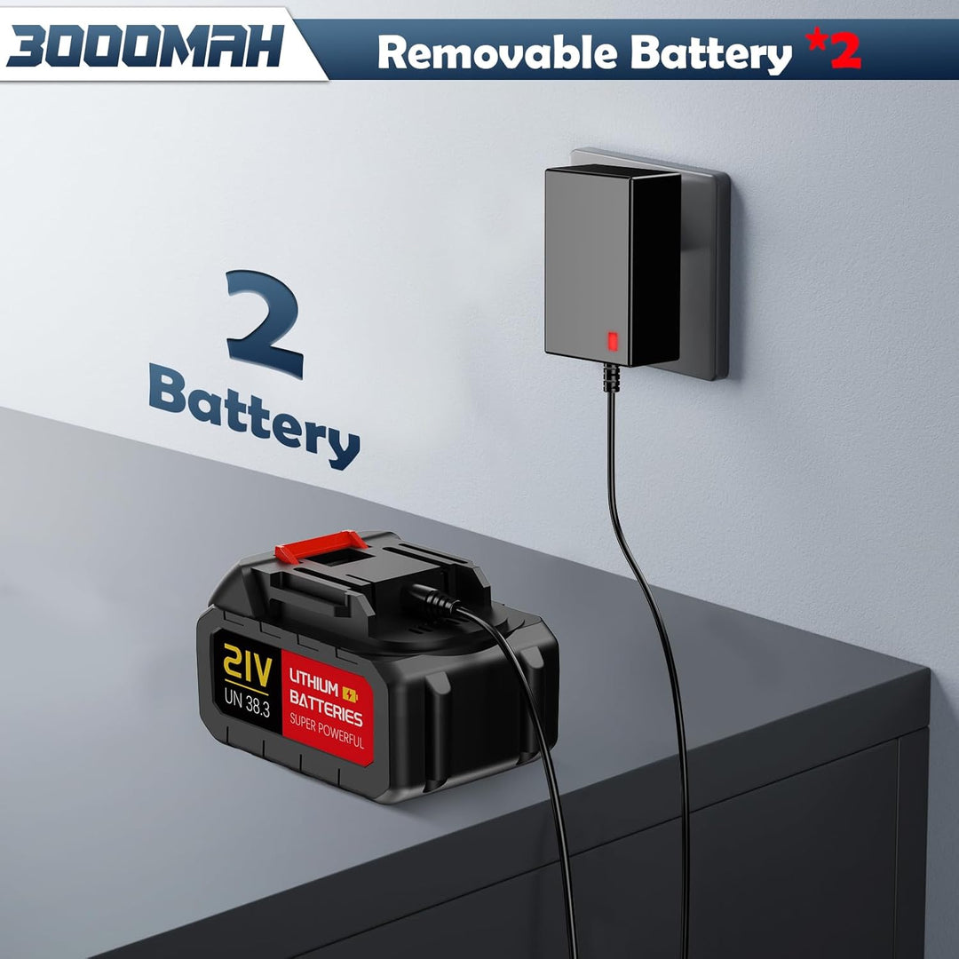 Kabelloser Handstaubsauger, Hohe Saugleistung & Gebläsefunktion, Akku-Staubsauger für Auto, Zuhause,