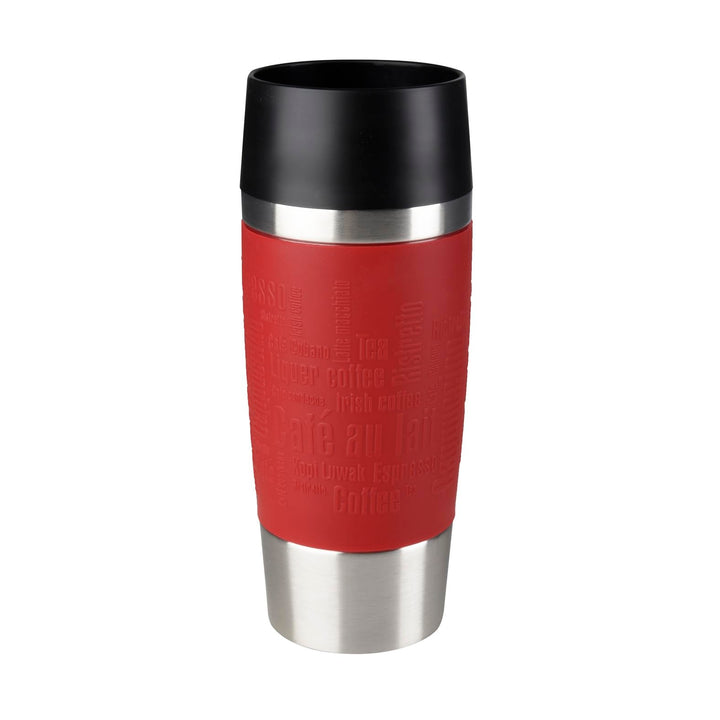 Emsa 513356 Travel Mug Classic | 360 ml | Thermobecher | Isolierbecher | hält 4h heiss/ 8h kalt | 10