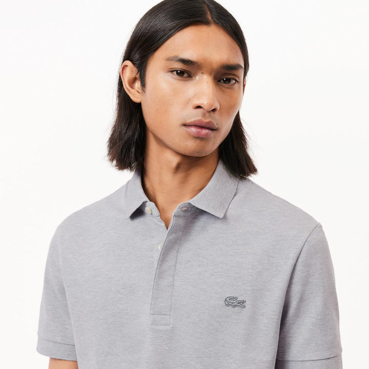 Lacoste Herren Paris Poloshirt XS Argent Chine, S