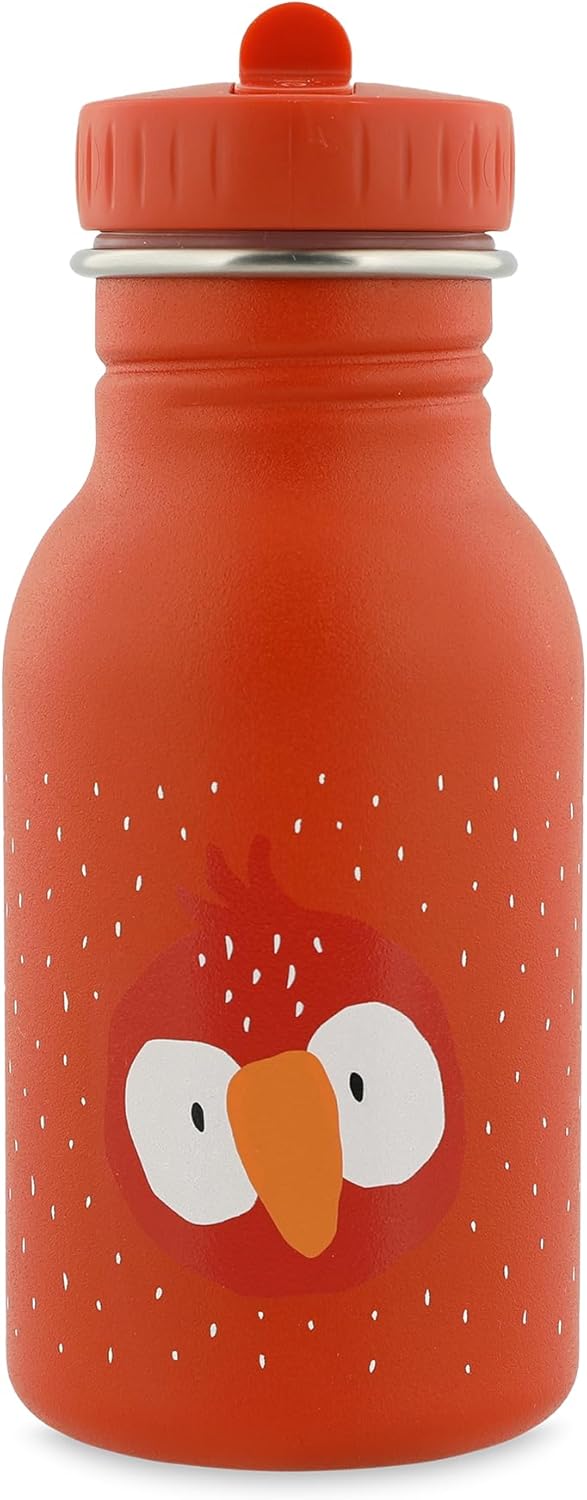Trixie Trinkflasche Kinder 350ml, Wasserflasche Kindergarten, auslaufsicher | Kinderflasche für Jung