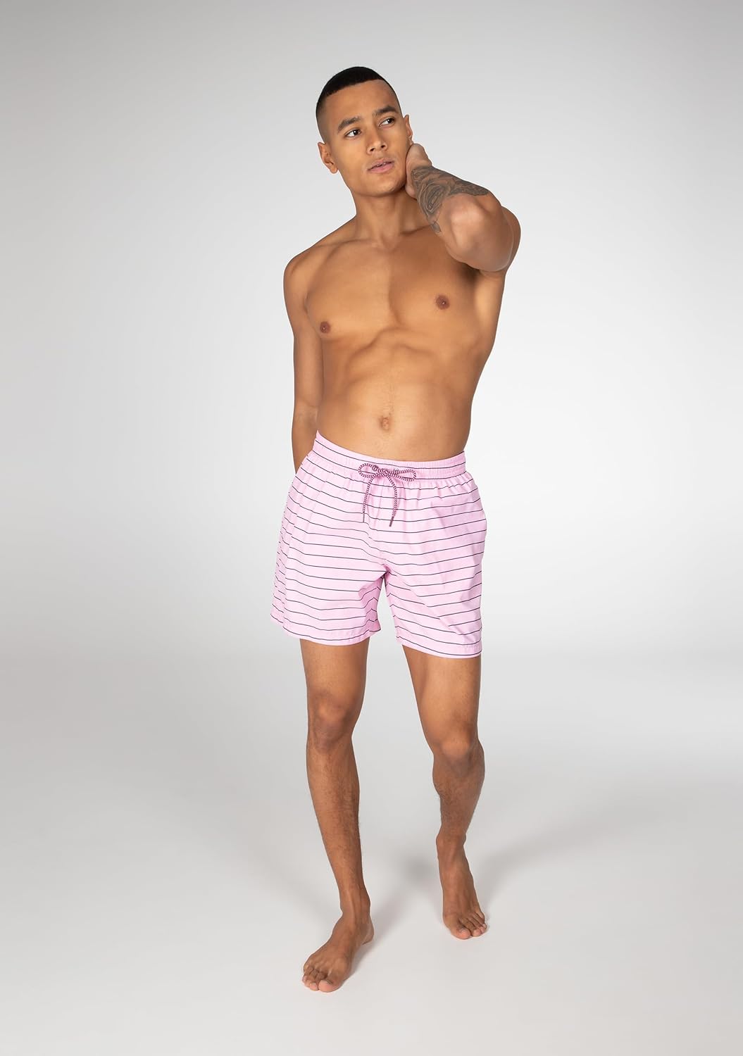 Protest Herren Beachshort Sharif L Rosa (Pastel Pink), L Rosa (Pastel Pink)