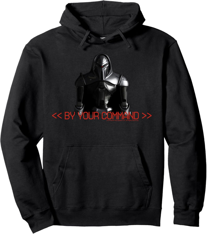 Battlestar Galactica Cylon By Your Command Portrait Pullover Hoodie