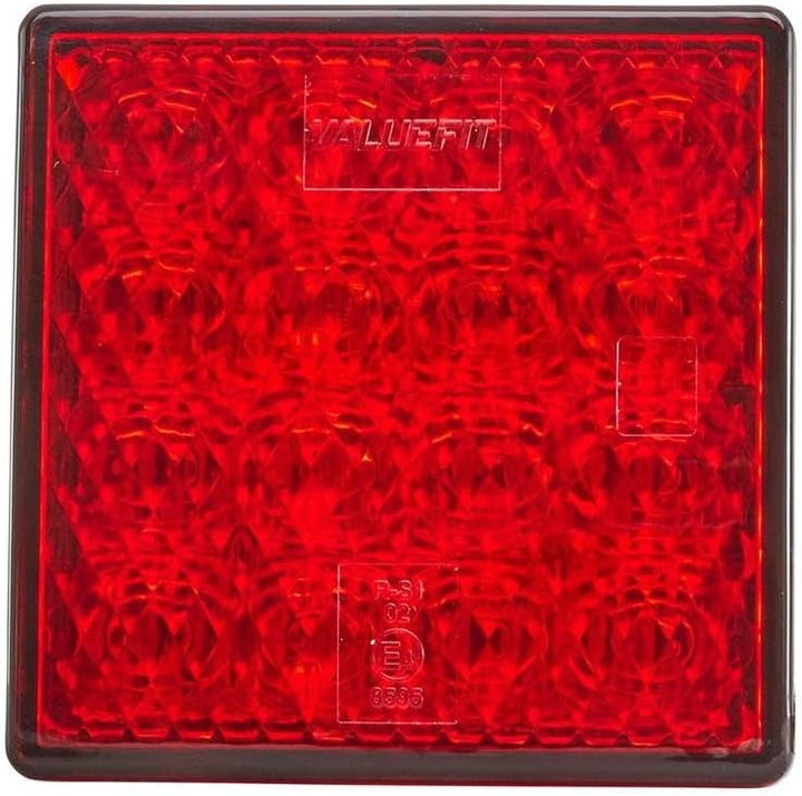 HELLA - Heckleuchte - Valuefit - LED - 24V - Anbau/geschraubt - Lichtscheibenfarbe: rot - Stecker: o