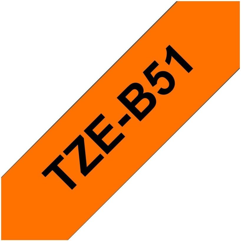 Brother Original P-touch Schriftband TZe-B51 (kompatibel mit Brother P-touch P700,- 2430, -D600, -97
