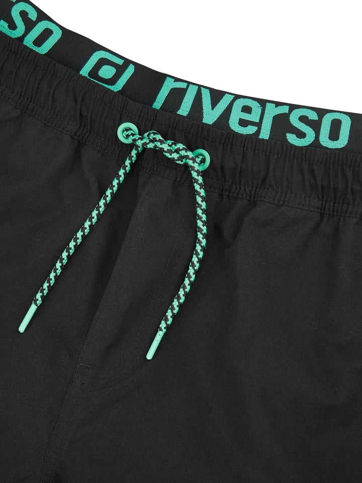 riverso Badehose Herren Regular Fit RIVBobby Kurze Hosen Badeshorts Schwimmhose Shorts Schnelltrockn