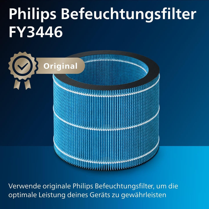 Philips Series 3000 Luftbefeuchter – für Räume bis 45 m², NanoCloud-Technologie, 3 Geschwindigkeitss