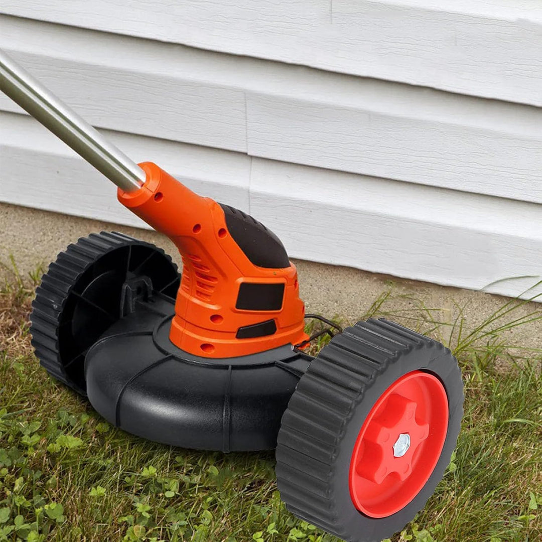 Trimmer-Stützrad, Leichtes Rasentrimmer-Rad-Aufsatz, Hilfsräder, Höhenverstellbares Trimmer-Rad, Ers