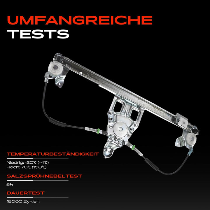 Frankberg Fensterheber Hinten Links Kompatibel mit S-Klasse W140 300SE 400SE 500SE 600SE S280 S300 S