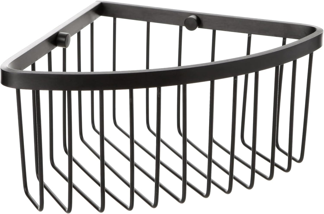 TATAY Duschkorb Ohne Bohren Eckig | Mit Befestigungssystem (Quick Fix) | Belastbar bis 5 kg | 100% R