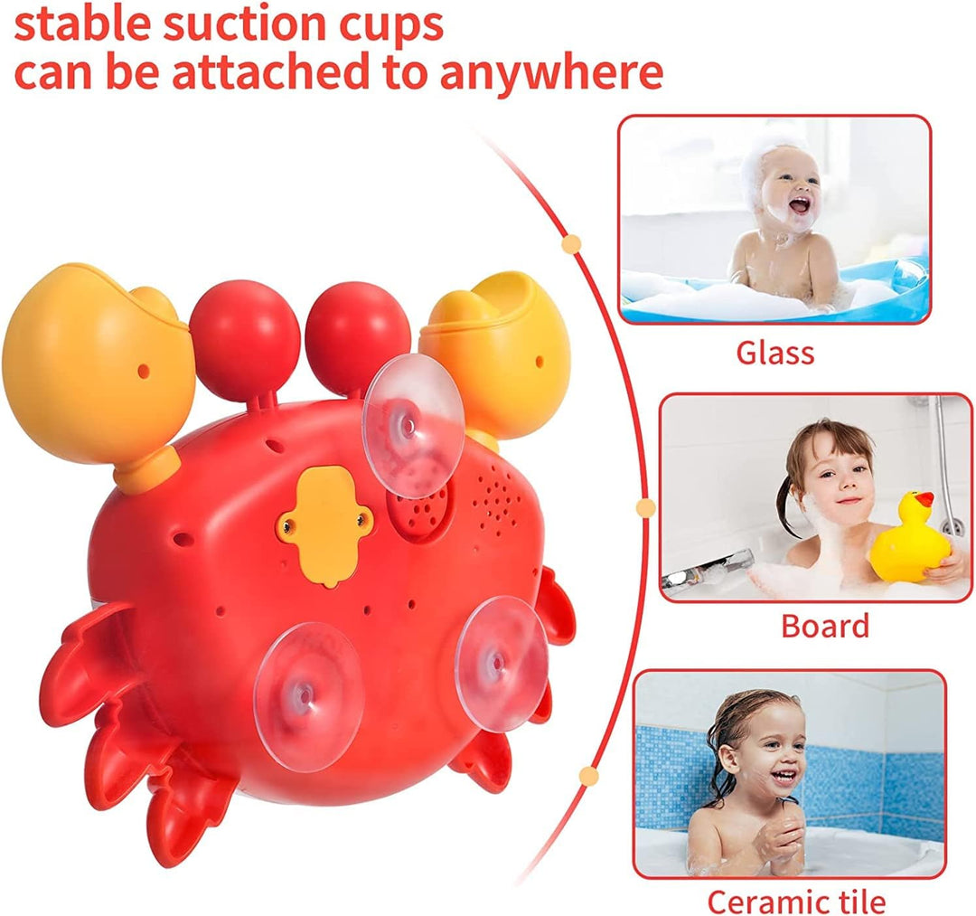 Badewannenspielzeug, Krabbe Badespielzeug Bubble Mit Musik, Badespielzeug Baby, Badewanne Spielzeug