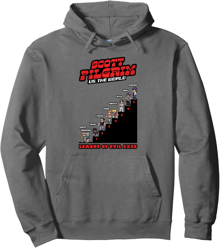 Scott Pilgrim Vs. The World League Of Evil Exes Pullover Hoodie