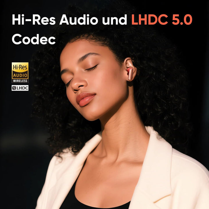 realme Air 7 Pro Kabellose Kopfhörer Bluetooth 5.3 mit AI-Lärmunterdrückung (ANC), 48h+ Akkulaufzeit