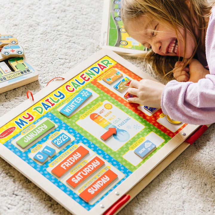 Melissa &amp; Doug My First Daily Magnetic Calendar Magnetischer Kalender, Magnetischer Kalender