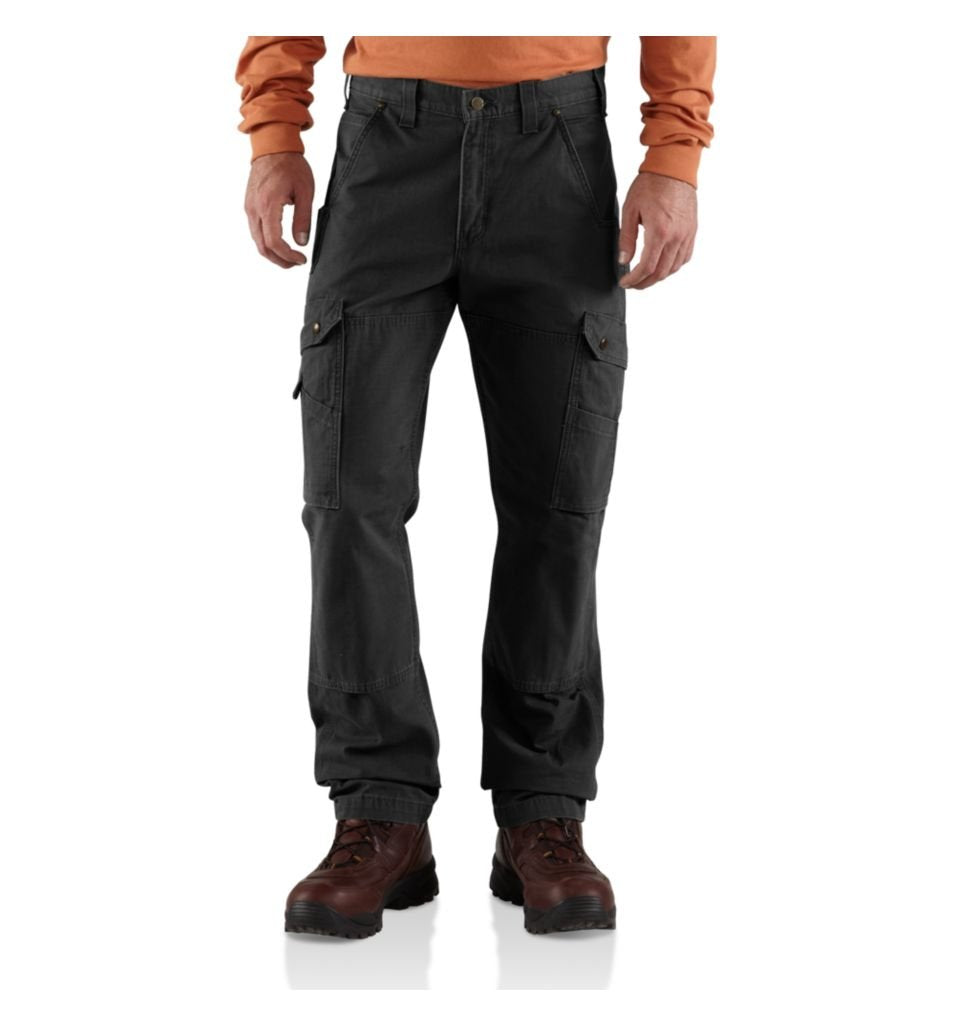 Carhartt Herren Relaxed Fit Ripstop Cargo Werk broek Pants, Desert, 32W / 30L EU 38W / 30L Schwarz,