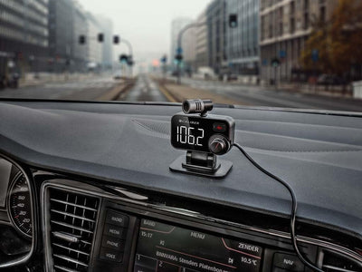 Caliber FM -Transmitter - 12V Zigarettenauto Ladegerät - Aux -Input - Auto Radio - PMT565BT - 2 USB