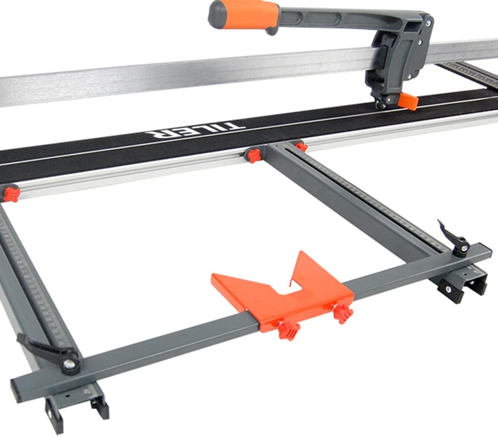 TILER Fliesenschneider 1200mm，Profi Manuelle Fliesenschneidmaschine mit Transportgriff und Laufräder