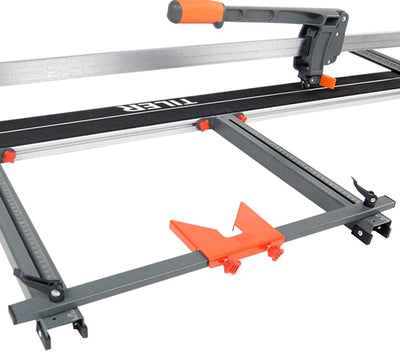 TILER Fliesenschneider 1200mm，Profi Manuelle Fliesenschneidmaschine mit Transportgriff und Laufräder