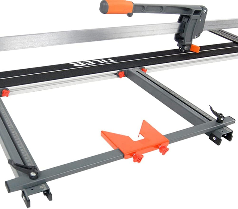 TILER Fliesenschneider 1200mm，Profi Manuelle Fliesenschneidmaschine mit Transportgriff und Laufräder