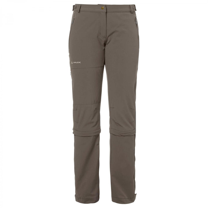 VAUDE Damen Farley Stretch Capri T-Zip Ii Hose 34 Coconut, 46-Short