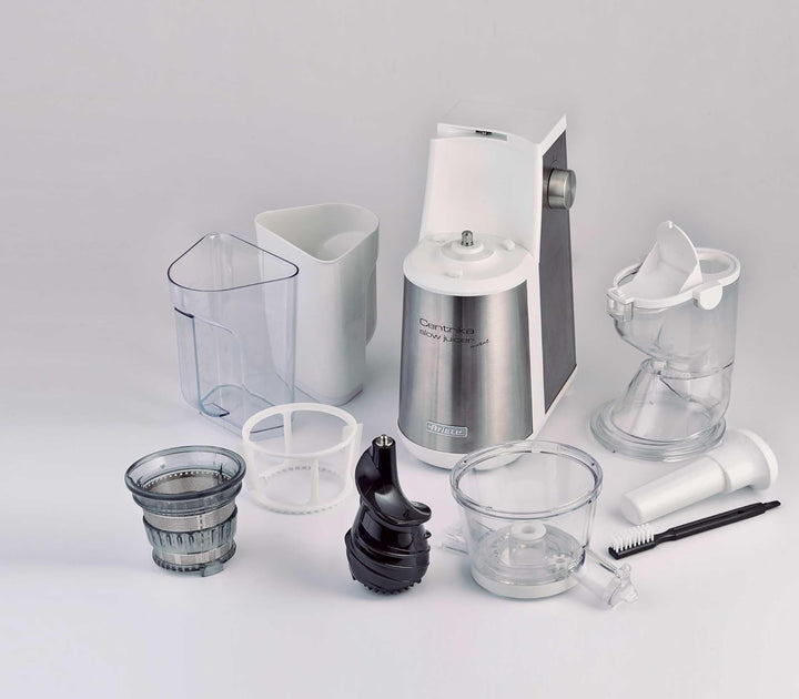 Ariete 00C017710AR0 Slow Juicer 177 aus Edelstahl für mehr und qualitativ besseren Saftertrag, 400 W