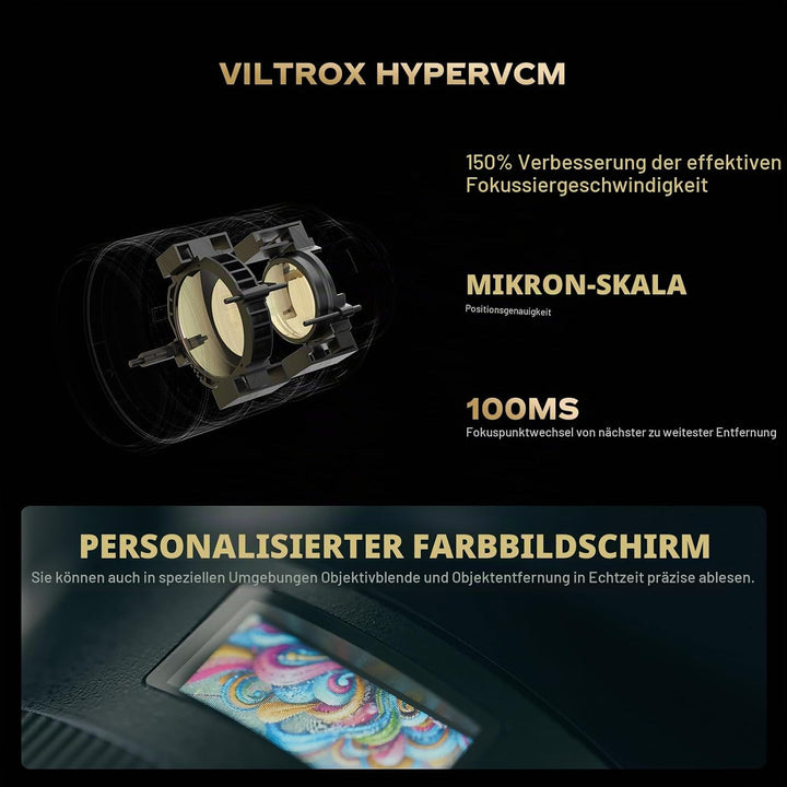 VILTROX 135mm F1.8 LAB Full Frame Autofokus FE Objektive für Sony E Mount Dual Floating Focus HyperV