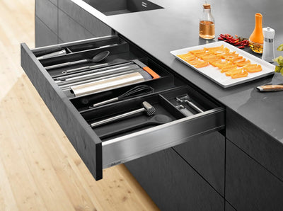 Blum I AMBIA-LINE Folienschneider I Alufolienspender I Schublade Schubkasten inkl. Folien