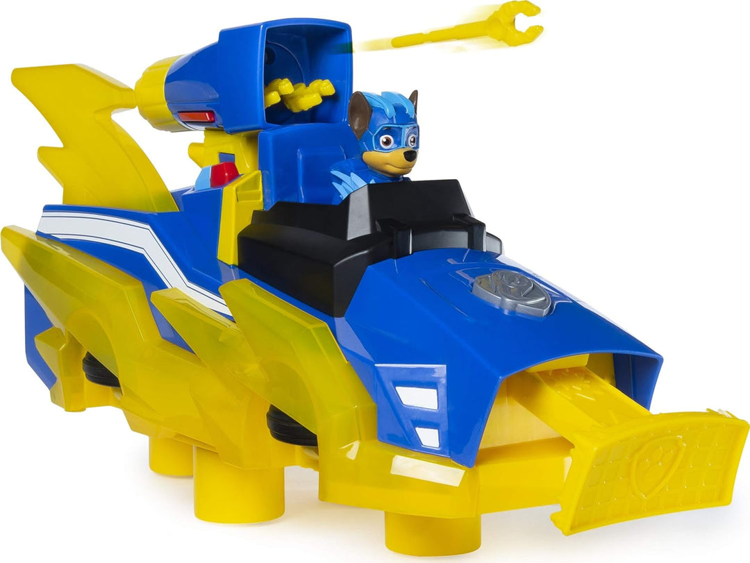 PAW Patrol 6055932 Chases Mighty Pups Charged Up Deluxe Verwandlungs-Fahrzeug