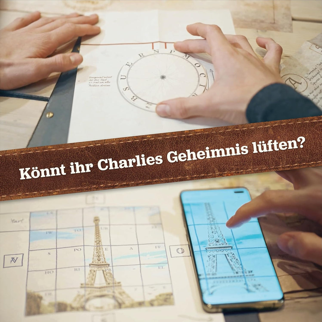 Hidden Games - Professor Charlies Reise um die Welt - EIN Rätselspiel in 24 Episoden - für 1-6 Perso