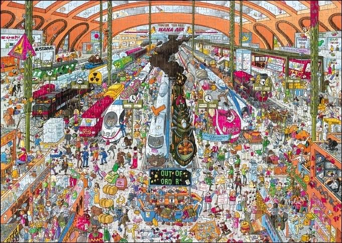 HEYE 29730 Puzzle, Mehrfarbig