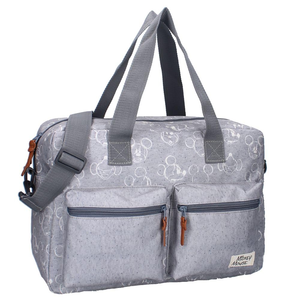 Grosse Baby Wickeltasche | mit Wickelunterlage | Disney Mickey Mouse