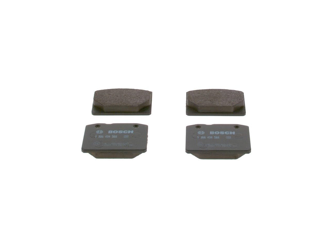 Bosch BP1489 Bremsbeläge - Vorderachse - ECE-R90 Zertifizierung - vier Bremsbeläge pro Set