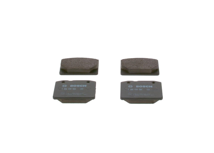 Bosch BP1489 Bremsbeläge - Vorderachse - ECE-R90 Zertifizierung - vier Bremsbeläge pro Set