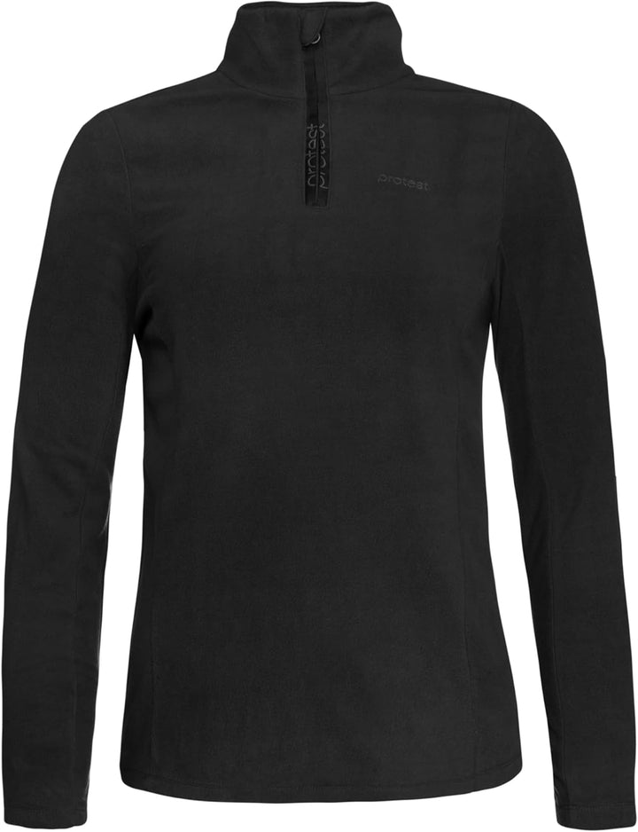 Protest Herren 1/4-Reissverschluss PRTHOLDME, True Black