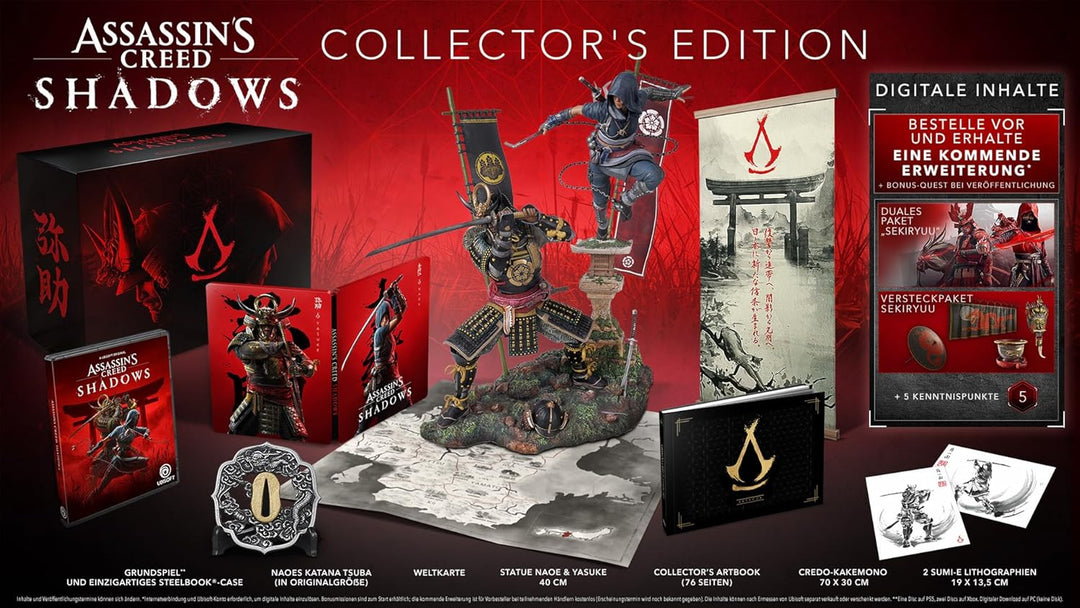 Assassin's Creed Shadows - Collector's Edition - [PlayStation 5] Playstation 5 Collector's Edition,