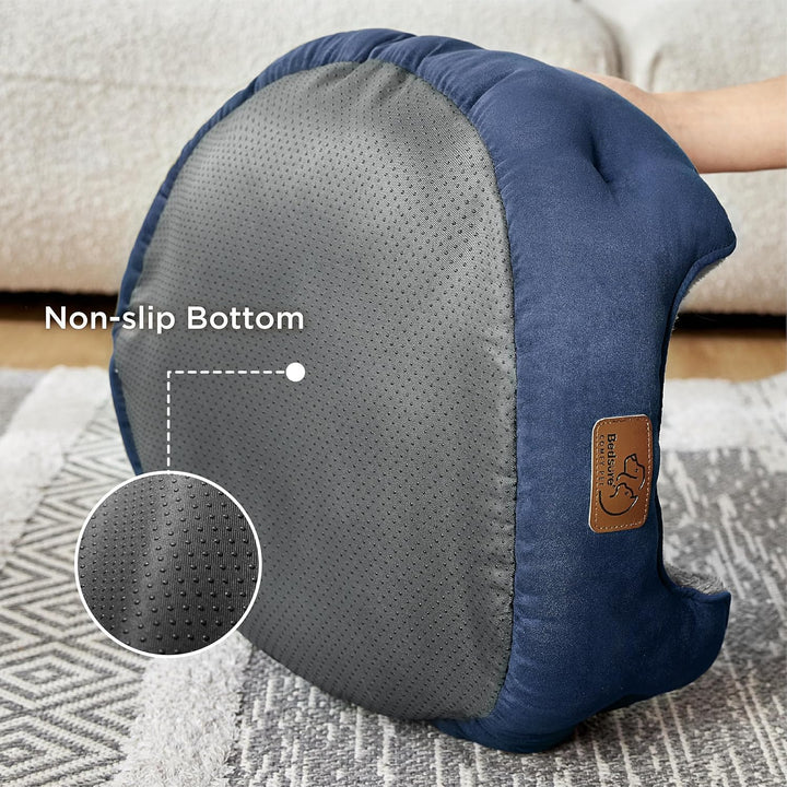 BEDSURE Katzenbett waschbar Katzen Bettchen - 63x53x20cm Katzenkorb mit Zweiseitig Innenkissen Katze