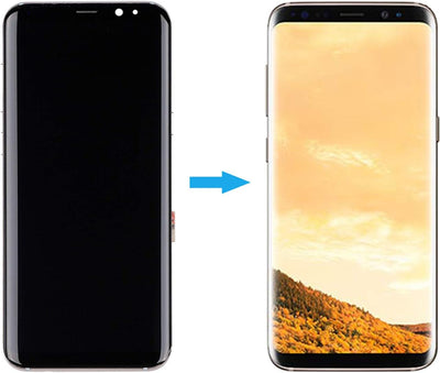 Duotipa Super AMOLED Display Kompatibel mit Samsung Galaxy S8+ S8 Plus SM-G955F SM-G955FD 6.2 inch L