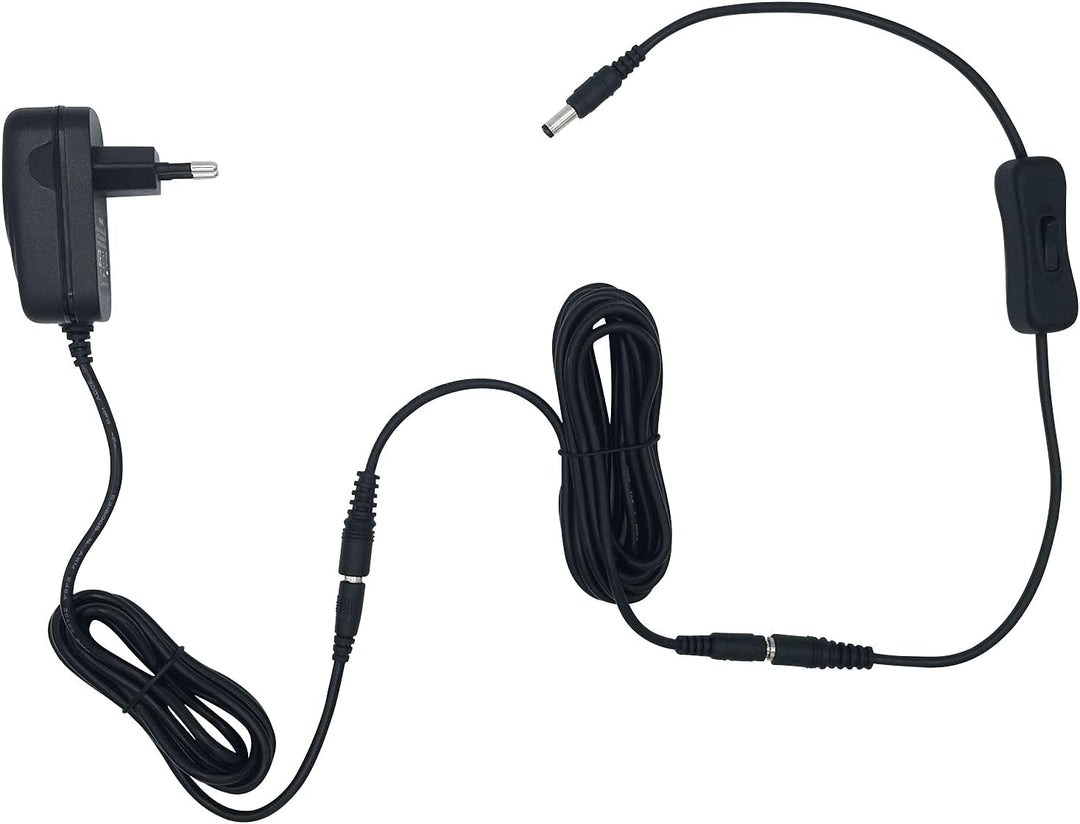 MyVolts 12V EU-Netzteil kompatibel mit Blackmagic Design SDI Distribution Mini Converter - mit Verlä