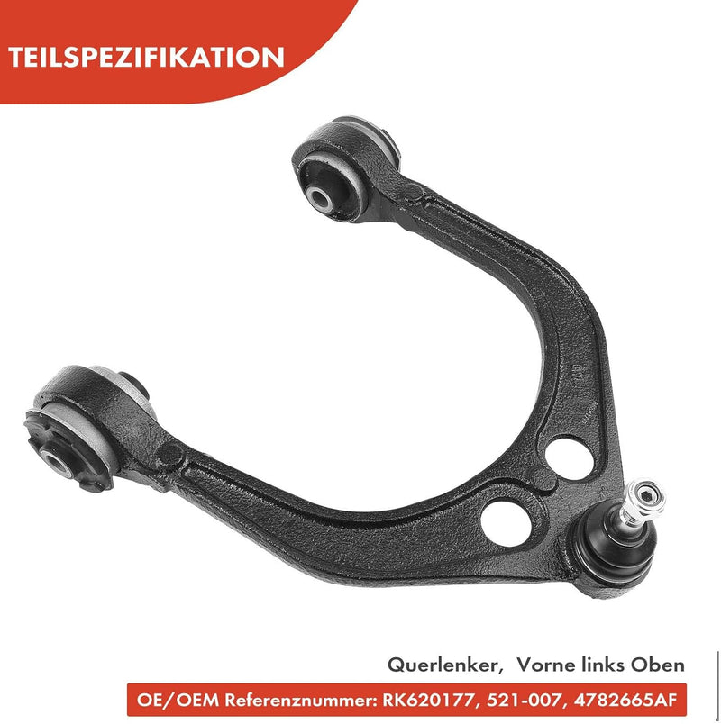 Frankberg Querlenker Vorne Links Oben Kompatibel mit 300 C LE LX 2.7L-6.1L 2004-2012 300 C Touring L