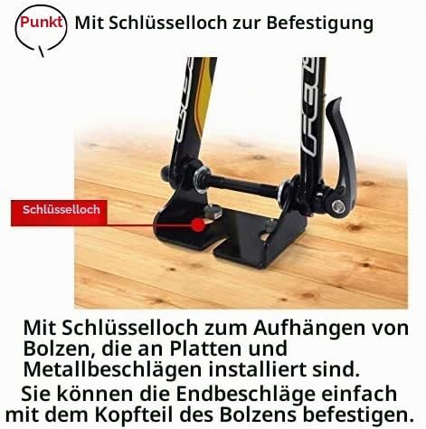 GORIX Bike Fork Mount Rack Display Stand Car Carrier Storage Truck Road Mountain Bicycle (SJ-8016) M