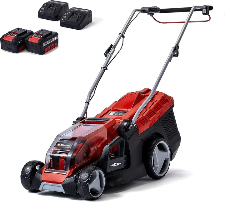 Einhell Akku-Rasenmäher GE-CM 36/36 Li Kit Power X-Change (36 V, 36 cm Schnittbreite, bis 400 m², Br