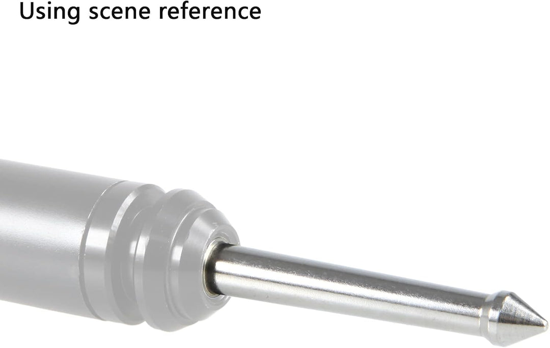 Selens Stativ Spike mit 1/4" Gewindeloch 3 Stück, Edelstahl Kamerastativ Spikes Füsse Lange Stativge