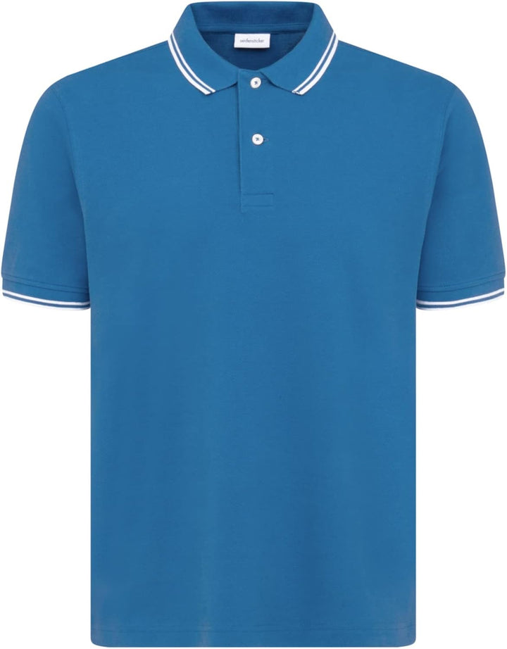 Seidensticker Herren Regular Fit Polo Shirt S Blau, S Blau