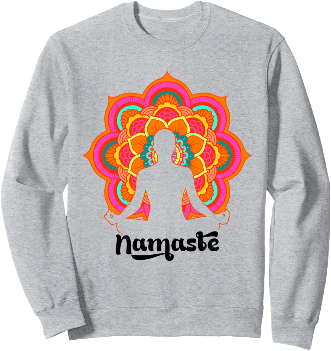 Namaste Entspannen Relax Relaxing Indien Meditation Sweatshirt