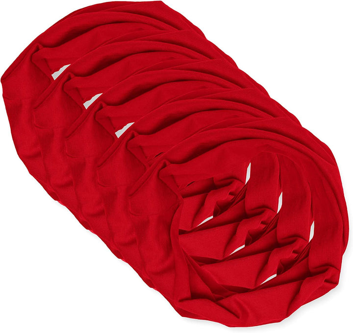 Trigema Unisex Mode-Schal (5er Pack) Grösse 2 für Erwachsene (42cm hoch, 23cm breit) Kirsch, Grösse