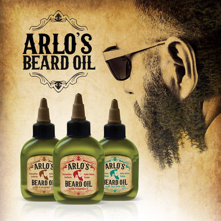 Arlo's Pro Growth Castor Bart Öl, 75 ml