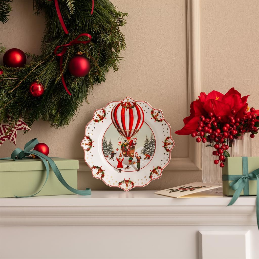 Villeroy &amp; Boch - Annual Christmas Edition 2026 Jahresteller 23,5cm Bunt, Weihnachts-Sammlerstück,Li